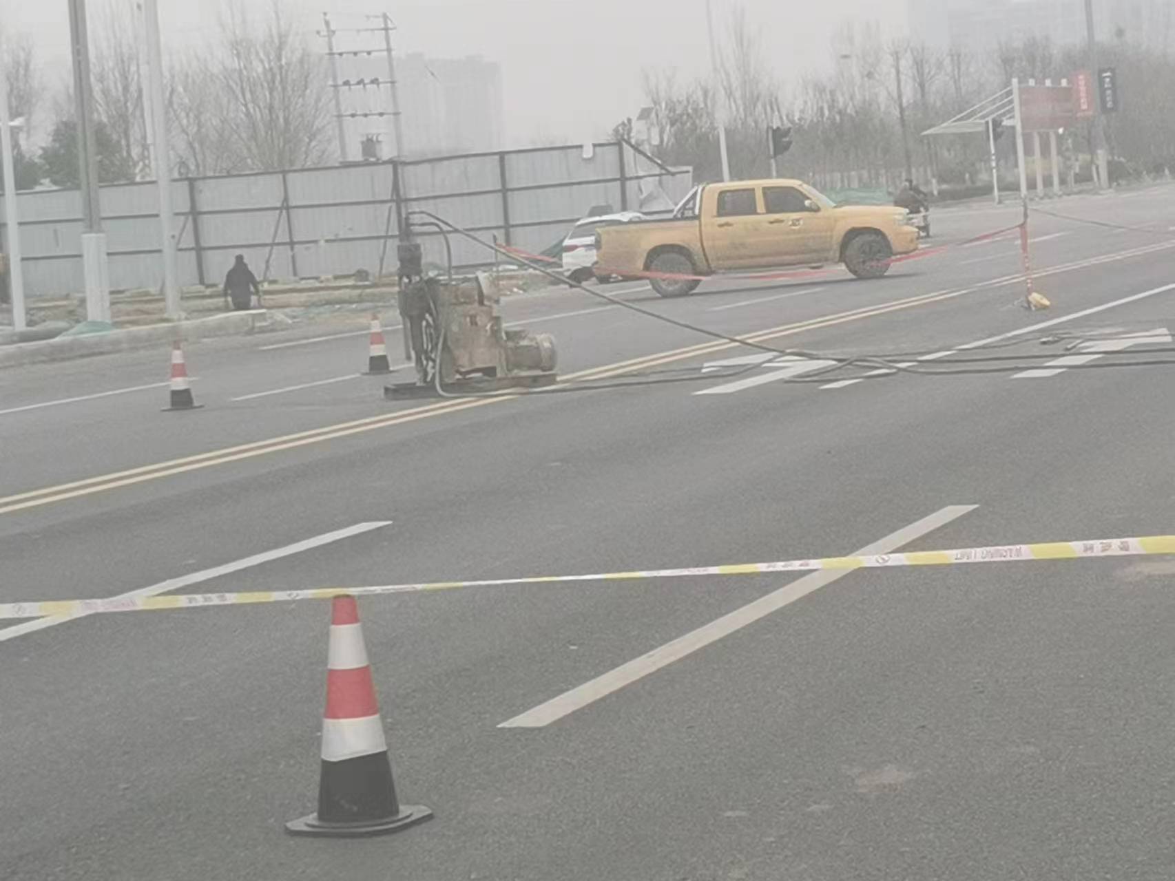 海阳高速公路路基注浆